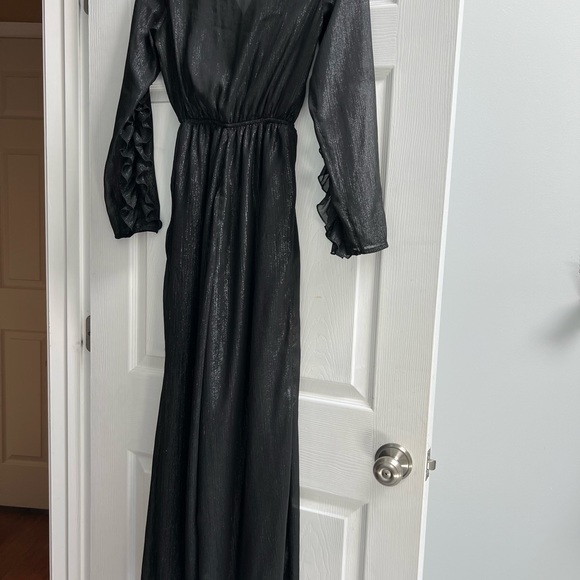 Black shimmer jumpsuit - Picture 4 of 4